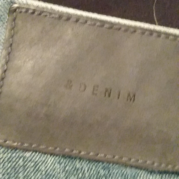 H&M men's distressed slim straight 360 flex denim jeans - Picture 5 of 7